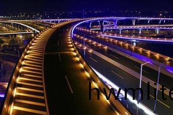 城市道路炤明