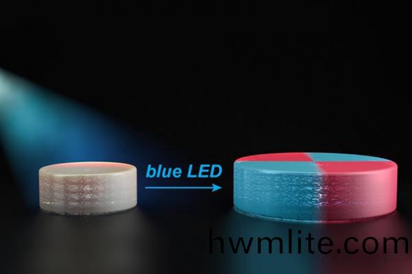 化學傢們用LED光改變3D打(da)印對(dui)象結構